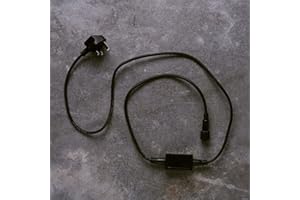 Lights4fun Starter Plug in Black with 1.5m Lead Cable for PRO Series Lights