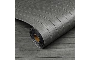 Livelynine Paneles Decorativos para Pared Madera Gris Oscuro Revestimiento Pared Madera Listones Negro Panel Decorativo Paredes Dormitorio Salon Paneles para Paredes Interiores Oficina Pasillo 30CMx2M