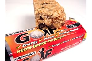 SSP Golf Performance Energy Bar Fruit and Oat (Box of 24)