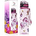 HeavenlyUnicorns Kids 500ml BPA Free Tritan Water Bottle - Leakproof & Shatterproof, Perfect for School, Work, Travel & Camping
