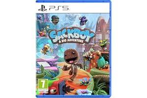 Sony, Jeu PlayStation 5, Sackboy : A Big Adventure PS5, Jeu de Plateforme et d'Aventure 3D sur PS5, Edition Standard, 1 à 4 Joueurs, Version Physique avec CD, En Français, PEGI 7+