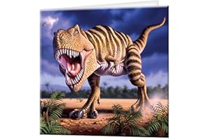 3D LiveLife Kartka z życzeniami - brązowy Rex 35651