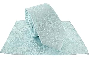 Michelsons of London Boys Tonal Paisley Tie & Pocket Square Set