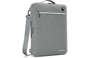 TUDEQU Laptoptasche 15,6 Zoll Laptop Tragetasche, wasserfeste schlanke Computertasche Aktentasche mit Schulterriemen für FrauenMänner…