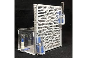 ANT GRAPE 6 Couches Fourmi Raisin humidité Zone d'alimentation Fourmi Ferme Acryl Insecte Villa Fourmis nids Villa Animal de Compagnie avancée Manie pour Fourmis Maison (Blanc)