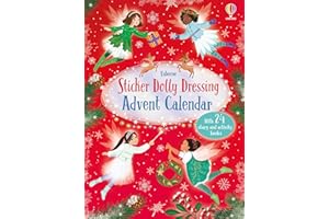 Sticker Dolly Dressing Advent Calendar: A Festive Collection of Dress Up Sticker Dolls, Puzzles, and other Activity Books