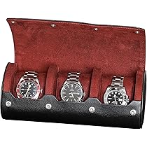 ROTHWELL Organizer voor 5 horloges, opbergen, bescherming met ritssluiting, geschikt voor alle polshorloges, voor alle horloges tot 50 mm, zwart/grijs ROTHWELL Organizer voor 5 horloges, opbergen, bescherming met ritssluiting, geschikt voor alle polshorloges, voor alle horloges tot 50 mm, zwart/grijs