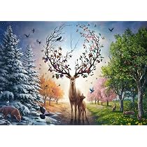 Puzzle 1000 Pièces - Peinture Dart De Fleurs - Adultes Et Enfants D 14 Ans Puzzle De Qualite Superieure 26x38cm Amz B0cqt1j6m4