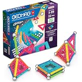 Geomag - Recycled Glitter Panels, 534, White