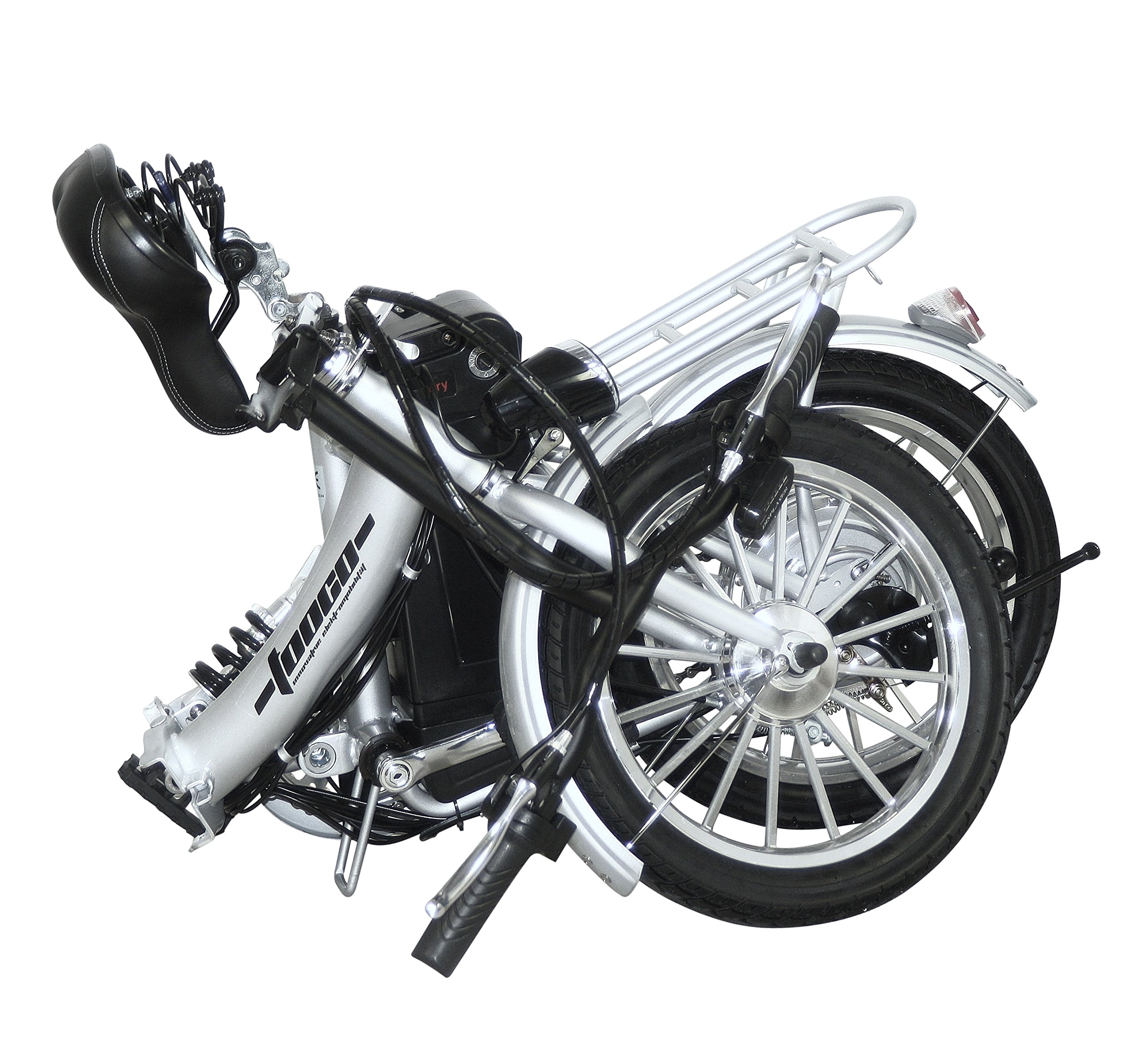 elektro klapprad 16 41cm pedelec alu-felgen elektrofahrrad ebike e-bike fahrrad