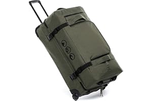 SONS OF ALOHA Duża torba podróżna z 2 kółkami, 80 cm, walizka sportowa na kółkach, walizka podróżna, XL - 140 litrów, L