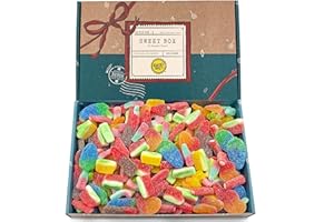 Heavenly Sweets | Großer Süßigkeiten Box | Süßigkeitenmischungen | Premium saure Süssigkeiten Geschenk 850g naschbox | Geburtstag Vatertag Muttertag Ostern