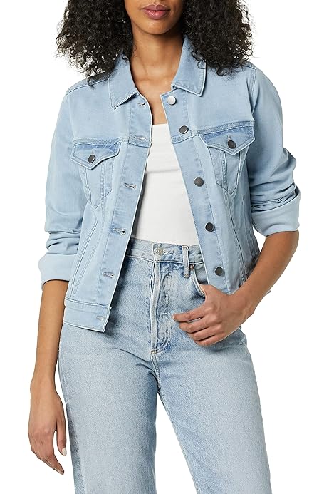 Amazon Damen Jeansjacke Tailliert Damen Jeansjacke Vhersily