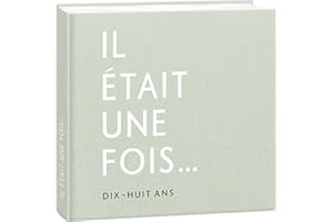 mintkind Livre de naissance bébé 0-18 ans – Album d'anniversaire à compléter, couverture en lin sauge, souvenirs précieux, journal de bord pour bébé, étapes importantes et moments marquants