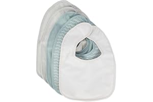 BIECO 5x Bavoirs Bebe - Bavoir Imperméable Bébé - Bavoirs Bebe Naissance - Bavoir Bebe - bavoir bébé brassiere bebe naissance bavoir bebe garcon bavoirs bebe imperméable lot bavoir bebe