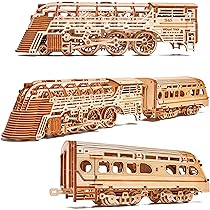 Wood Trick Liberty Eagle Puzzles En Bois 3D Pour Adultes Et Enfants à Construire - Mouvement Mécanique Des Ailes - Ingénierie DIY Projet Oiseau Puzzle 3D Pour Adultes Kits De Modèles