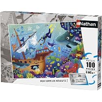 Nathan - Puzzle Enfants - Cadre 15 Pièces - Portraits Des Animaux D Fille Ou Garcon Des 3 Ans Puzzle De Qualite Supe Amz B09s12m4
