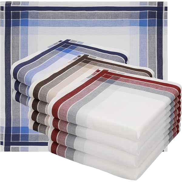 Inzepocket Personalisiertes Taschentuch – 100% Baumwolle, 45 Cm – Mit Initialen & Motiv