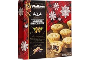 Walkers Shortbread, 9 Luxury Miniature Mincemeat Tarts, 7.9-Ounce Boxes (Pack of 3)