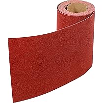 Rotolo Carta Vetrata BGS - 115 Mm X 5 M, Grana 240, Per Legno E Metallo - Foto 9