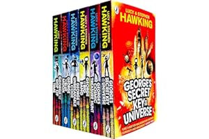 George's Secret Key to the Universe Complete 6 Books Collection Set by Lucy & Stephen Hawking (Secret Key to the Universe, Cosmic Treasure Hunt, Big Bang, Unbreakable Code, Blue Moon & Ship of Time)