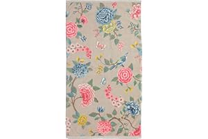 PiP Studio - Waschlappen, Waschhandschuh - Good Evening - Baumwolle - Khaki - 16 x 22 cm