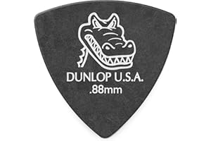 JIM DUNLOP Púas Gator Grip Pequeño Triangulo 0,88mm, Saco de 6