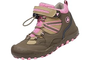Mishansha Kinder Wanderschuhe rutschfest Leicht Trekking Wanderstiefel für Jungen Mädchen Gr.24-38