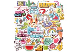 FEBIO 300+ Adesivi per Scrapbooking - kit scrapbooking completo/sticker aesthetic/cute stickers bullet journal/bullet stickers aesthetic/adesivi per agenda planner italiano/journaling kit