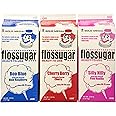 Gold Medal Cotton Candy Floss Sugar-Blue Raspberry, Pink Vanilla & Cherry- 3.25 lbs. (3 pack)