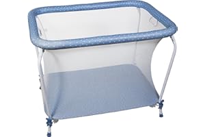 Plastimyr - Parque Americano Rectangular Bebes - Parque para Bebes para Casa - Topos