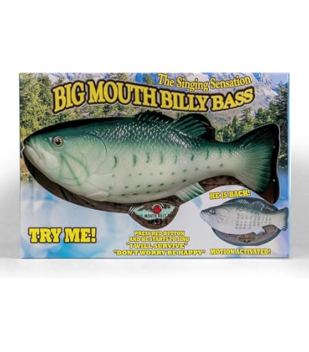 Big Mouth Billy Bass 1999 - Pour Pièces Ou Réparation, Occasion Billing Boat