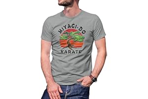B&S Boutique Miyaga Do Inspired By Cobra Kai T-Shirt Maglietta per Uomo