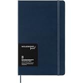 Moleskine &Ccedil;izgili Smart Defter L Boy Safir Mavi Sert Kapak