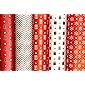 SATYAM KRAFT 10 Pcs Christmas Theme Gift Wrapping Paper With 10 GIFT Tags for Christmas Gifts, Return Gifts and DIY (Mix…