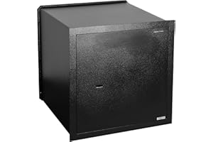 Genie Hand | Cassaforte Meccanica a Muro Invisibile Cassetta di Sicurezza Grande con Chiave e Serratura a Doppia Mappa Casseforti per Soldi