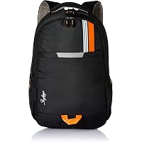 Skybags Komet 01 26 Ltrs Black Laptop Backpack (Komet 01)