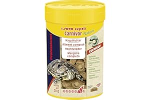 Sera Reptil - Alimento profesional para reptiles carnívoros, 100 ml, Cantidad neta 28 gr