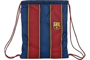 SAFTA Saco Deportivo Cierre de Cordones de F.C. Barcelona 1ª Equipación 20/21, 350xx450mm