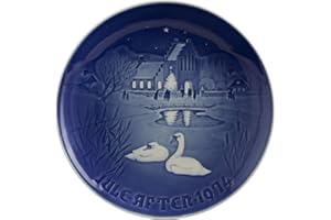 BING & GRONDAHL BING&GRONDAHL PIATTO DI NATALE 1974 ORIGINALE PORCELLANA PRIMA SCELTA