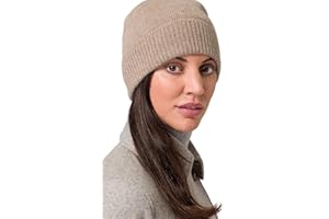 Style & Republic Kaschmir Sport Mütze-Beanie Damen aus 100% Cashmere - Dein kuscheliger Premium Beanie für stilvolle Herbst- & Winter-Momente, One-Size/Einheitsgröße