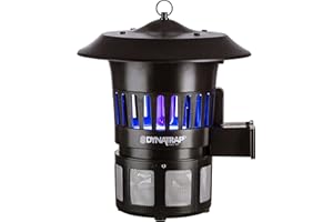 Dynatrap Insect Trap - 1/2 Acre Optional Wall Mount - Black