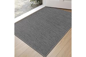 DEXI Dörrmatta Inomhus 60 x 90 cm, Grå | Polyestermaterial, halkfri, smutsavvisande, låg profil, för entré, hall och veranda