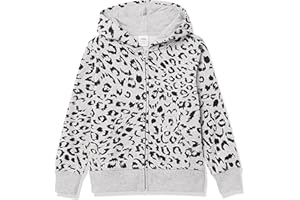 Amazon Essentials Mädchen Fleece-Kapuzenpullover mit Reißverschluss