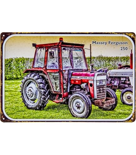 Letrero De Chapa Retro Nostalgic-Art, 20 X 30 Cm, Fendt – Farmer 310 LSA – Idea De Regalo Para Amantes De Los Tractores, OLP, De Metal, Diseño Vintage - España