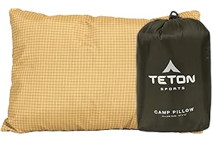 TETON Sports Camp Pillow; Great for Travel, Camping and Backpacking; Washable