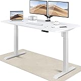 Desktronic Höhenverstellbarer Schreibtisch 160x80 cm - Stabiler Schreibtisch Höhenverstellbar Elektrisch - Standing Desk mit