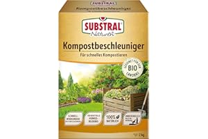 Substral Naturen Bio-Kompostbeschleuniger 2kg - Für Schnelles und Effizientes Kompostieren, 100% Pflanzlich, grün