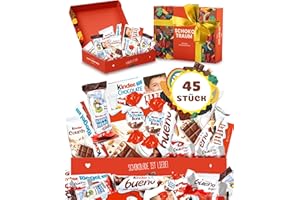 Süßigkeiten Box mit Kinderschokolade - "Schokotraum" von Candy Circle, Wunderschöne Süssigkeiten Box mit Bueno, Kinder Schokolade und Kinder Country, als Geschenk oder Naschbox