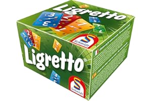 Schmidt , Ligretto Green, Card Game, Ages 8+, 2 to 4 Players, 15 mins Minutes Playing Time